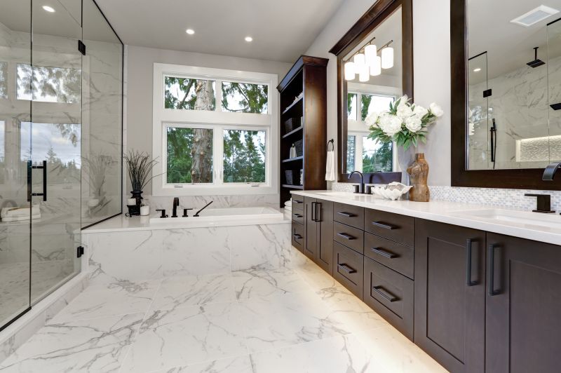 Contemporary Master Bathroom Designs
